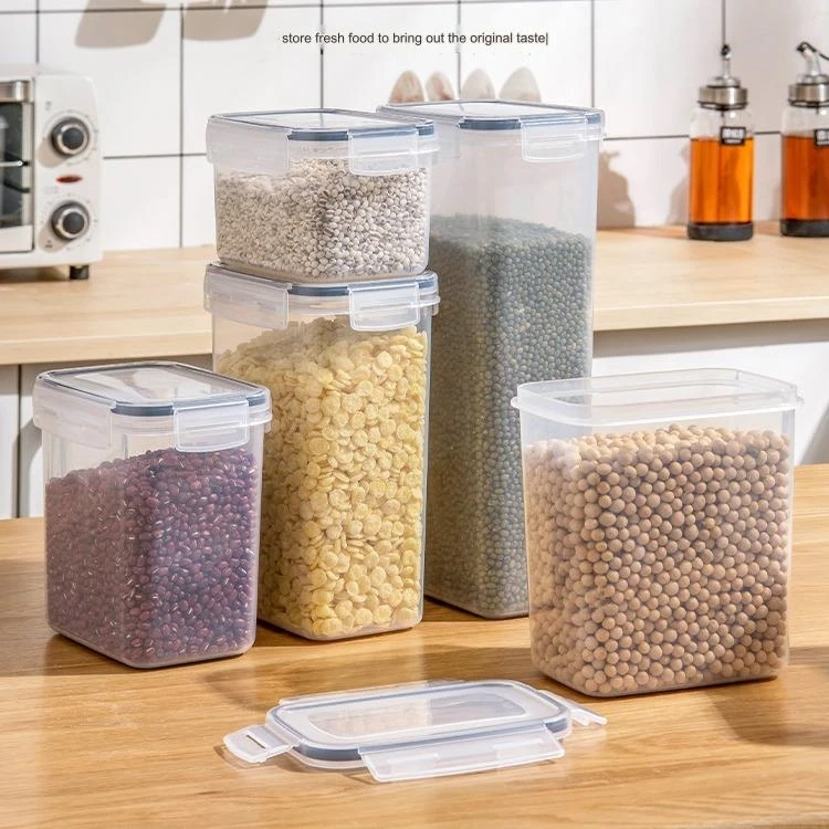 Bpa Free Premium Airtight Stackable Food Containers Plastic Organizer
