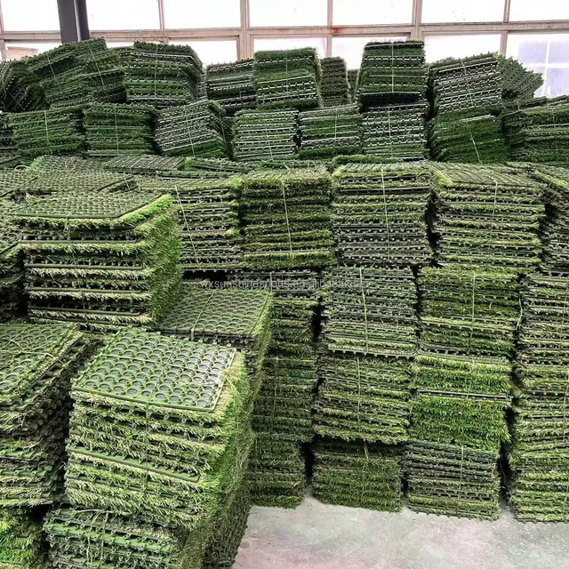 DIY Movable Free Splicing Outdoor Suspended Lawn Kindergarten Paving Ground Simulation Artificial Turf High Quality Product
