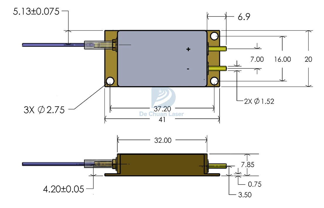 Lot De Diodes Laser IPG Photonics PLD-20-974 - 20W, 974 Nm, Ø0,23 Mm, Couplées Fibre - Occasion