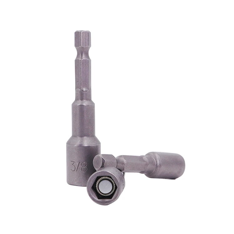 1/4 in Hex Impact Magnetic Nut Setter Driver bit