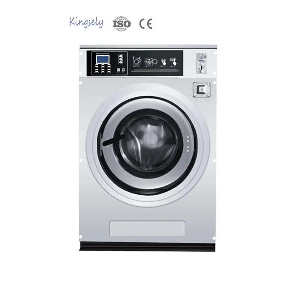 High Performance Fully Automatic Self-Service Coin Operated 12kg Capacity Type Lg Commercial Laundry Washing Machine Price