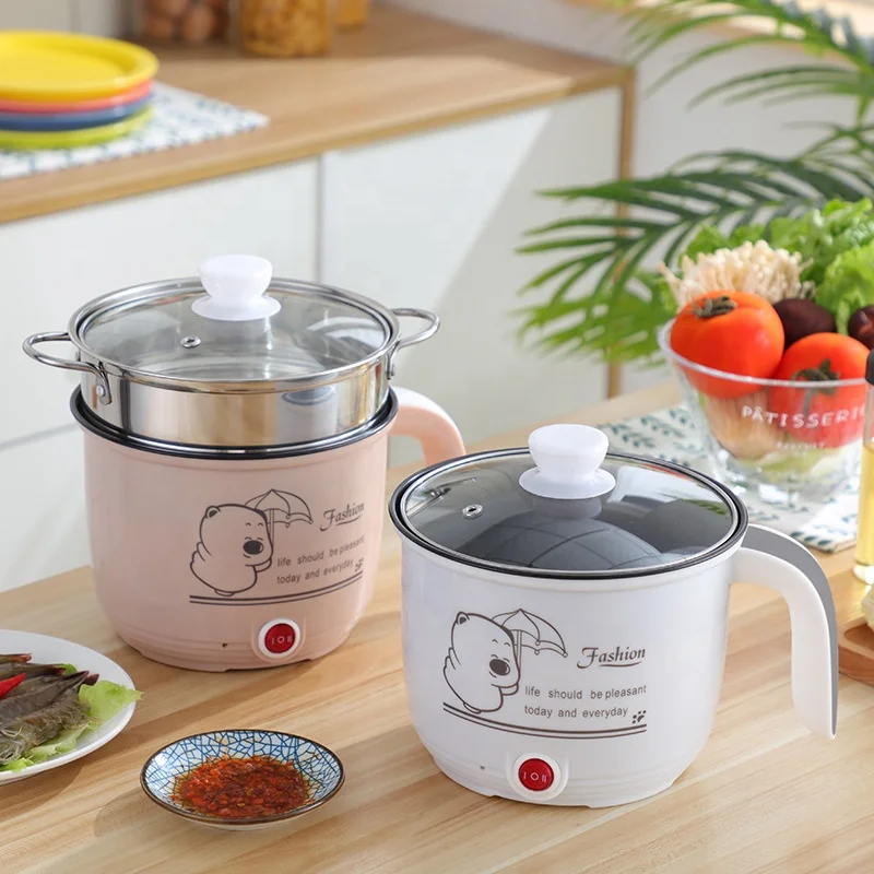 1PC Mini Electric Rice Cooker Household Multi-Functional Integrated Fast  Cooking Soup Hot Pot Rice Cookers Kitchen Household Appliances