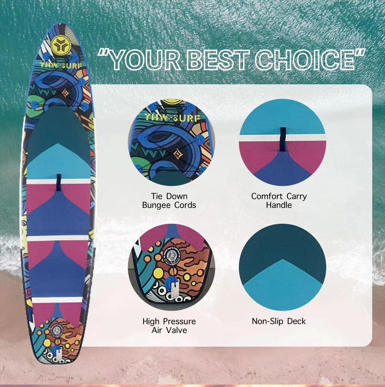 Graffiti Stand Up Paddle Boarding Paddleboard Universal Paddle Board