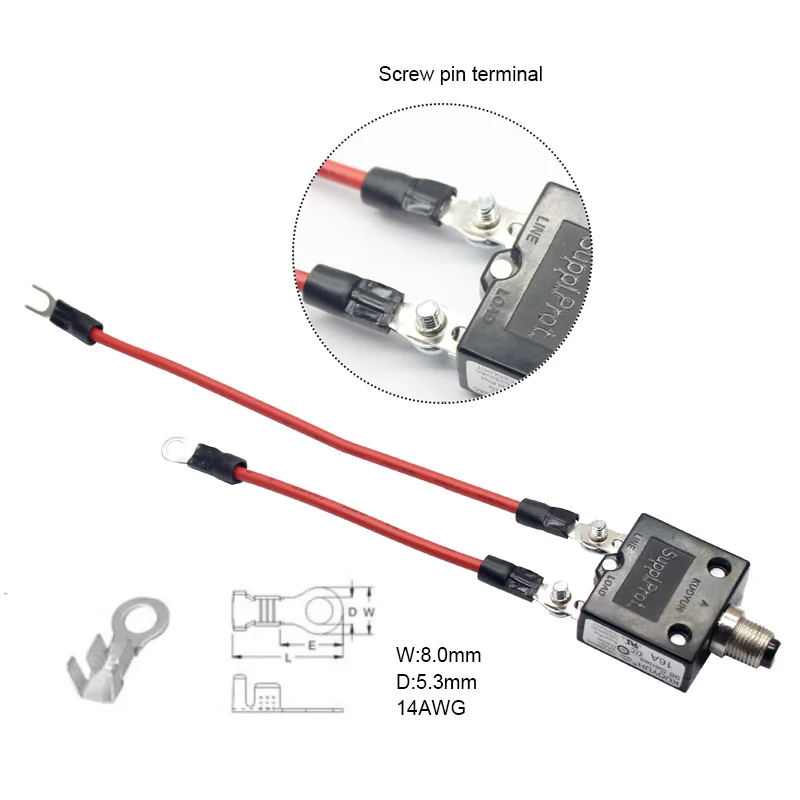 Disjoncteur KUOYUH Série 98 24A | Lot De 20, 98 24A 100%, Disjoncteur - Foto 6