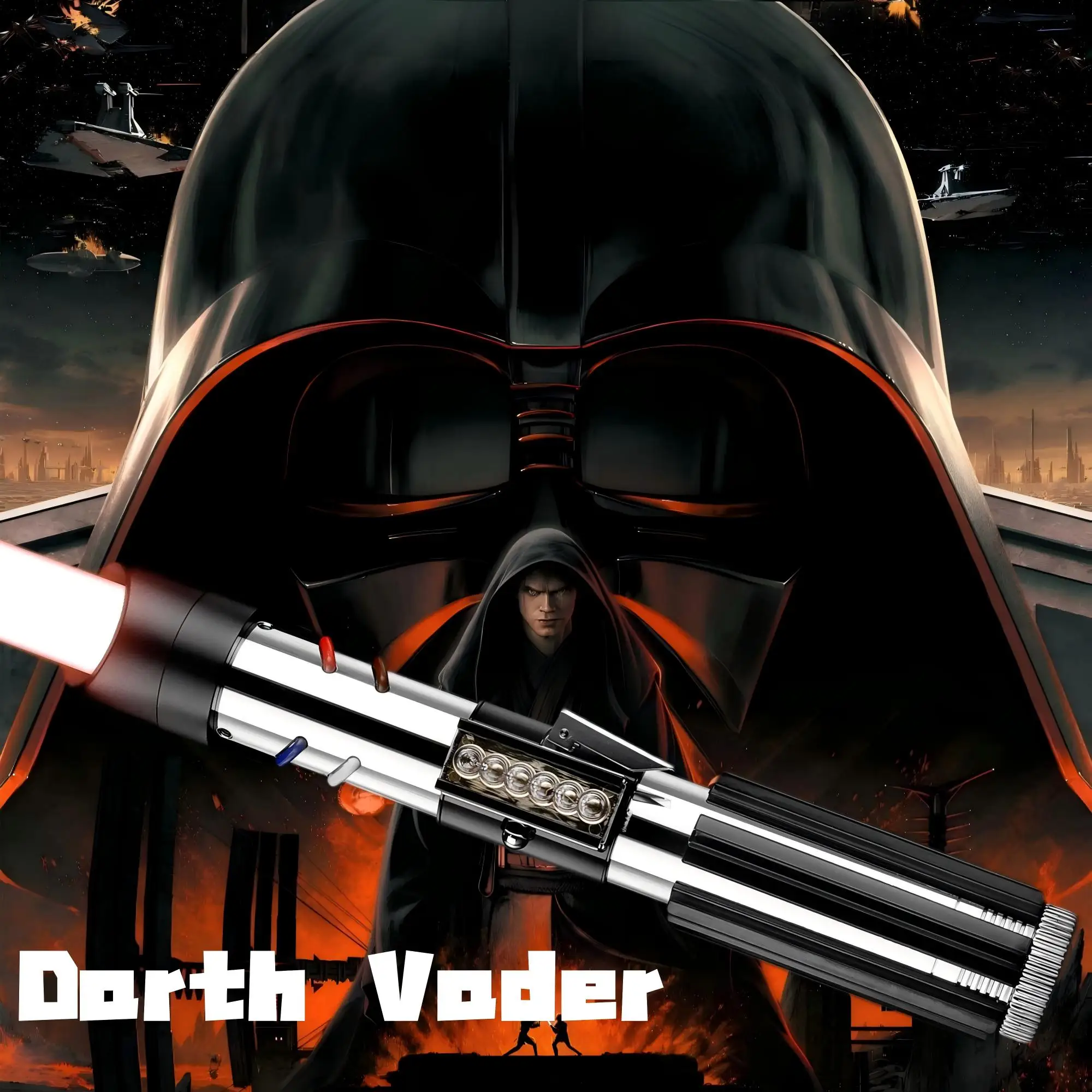 LGT Saber Studio RGB Lightsaber - Darth Vader V2 a-Mazon Gift