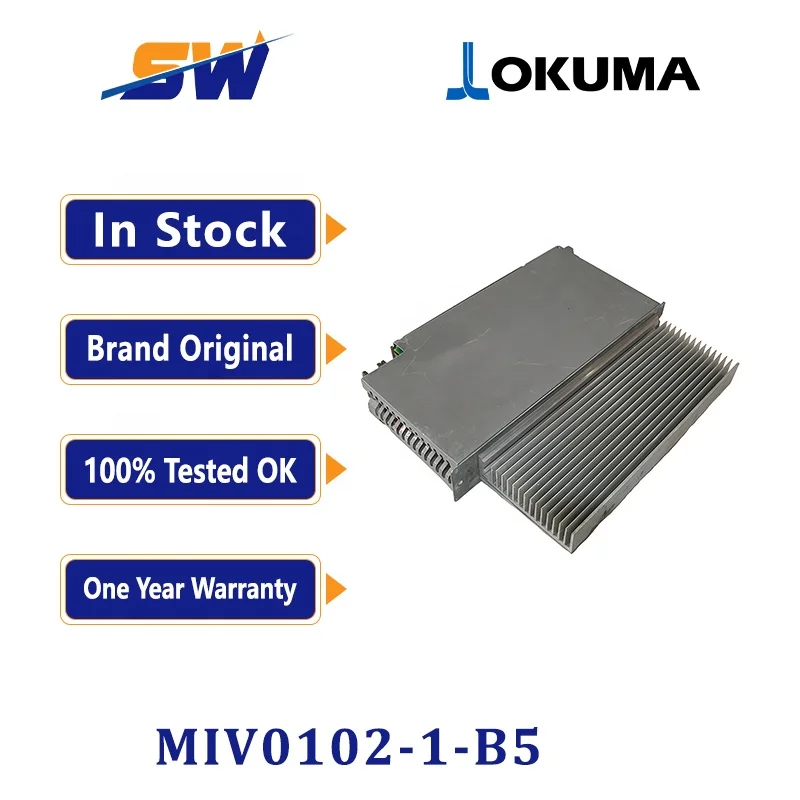 OKUMA MIV0404A-1-B5 Servo drive 動作保証 Okuma MIV0404A-1-B5 or 1006-2332 Servo Drive