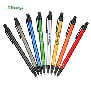 Wholesale Metal Ballpoint Pen 1.0mm with Custom Logo Black/Blue/Red Ink for Promotion Business School & Office Use