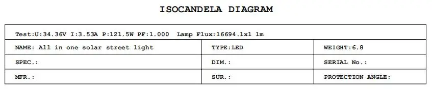6000K Aluminum Alloy Solar Led Street Light With Ip65 Waterproof Rating