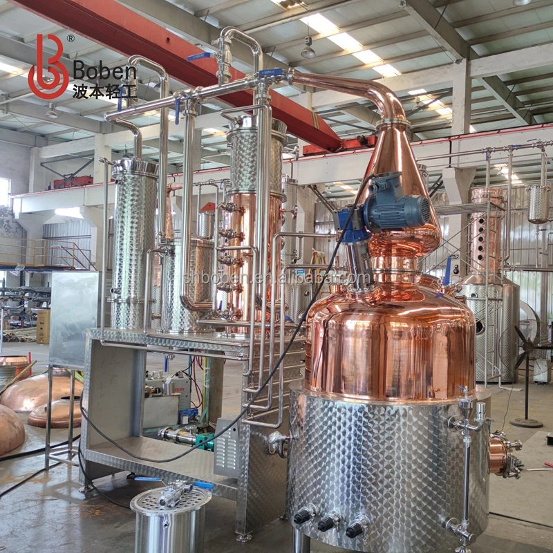 Boben American Popular Style 500L Rum&Vodka&Gin&Whisky Distillation ...