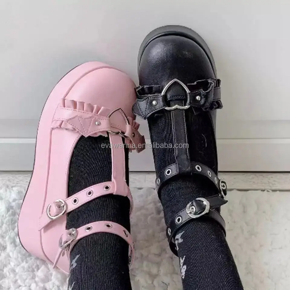 Zapatos De Cuero Con Fotos De Lujo Para Mujer,Calzado De Seguridad De Tacón  Alto,De Goma,A La Moda - Buy Mary Jane Zapatos De Las Muchachas,Zapatos De Mujer  Zapatos,De Moda De Tacón Alto