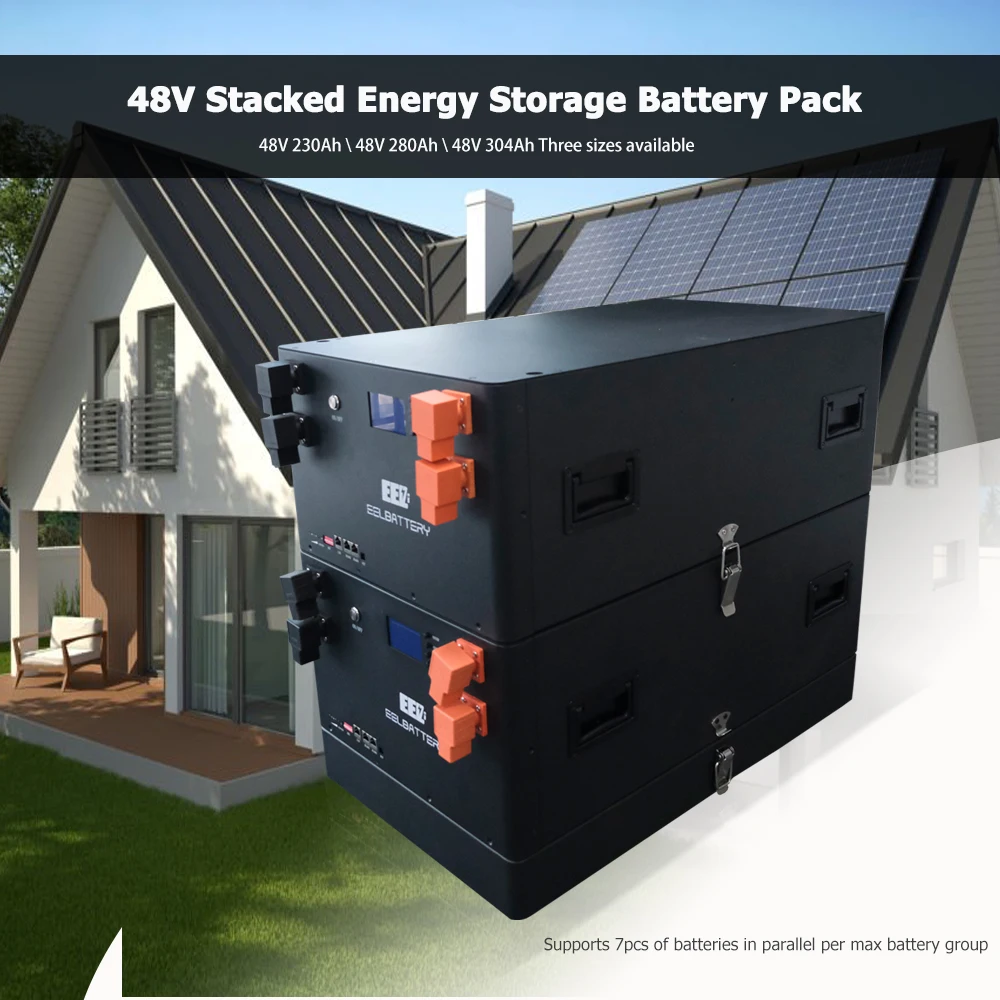 EEL V4 Solar Energy Storage Battery DIY Kit - 16S 48V LiFePO4 230Ah ...