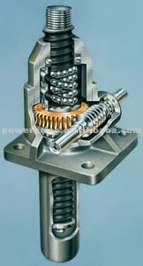 SWL Series Trapezoid Screw Worm Gear Screw Jack