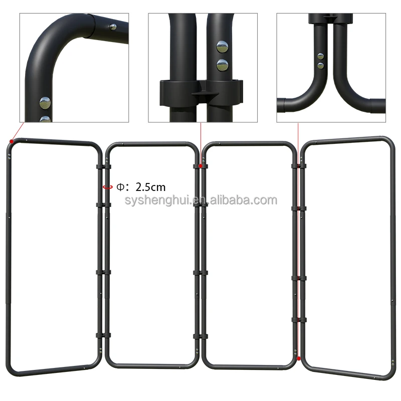 2.4m*4m Portable Chromakey Greenscreen Photography Backdrop with Stand