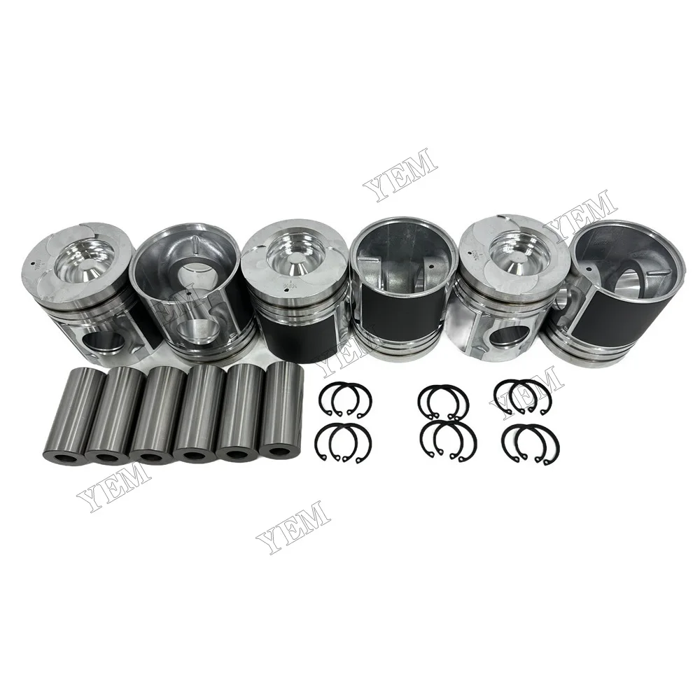 Piston Kit Suitable for Doosan / for Develon DE08 Engine Parts China Manufacturer 2