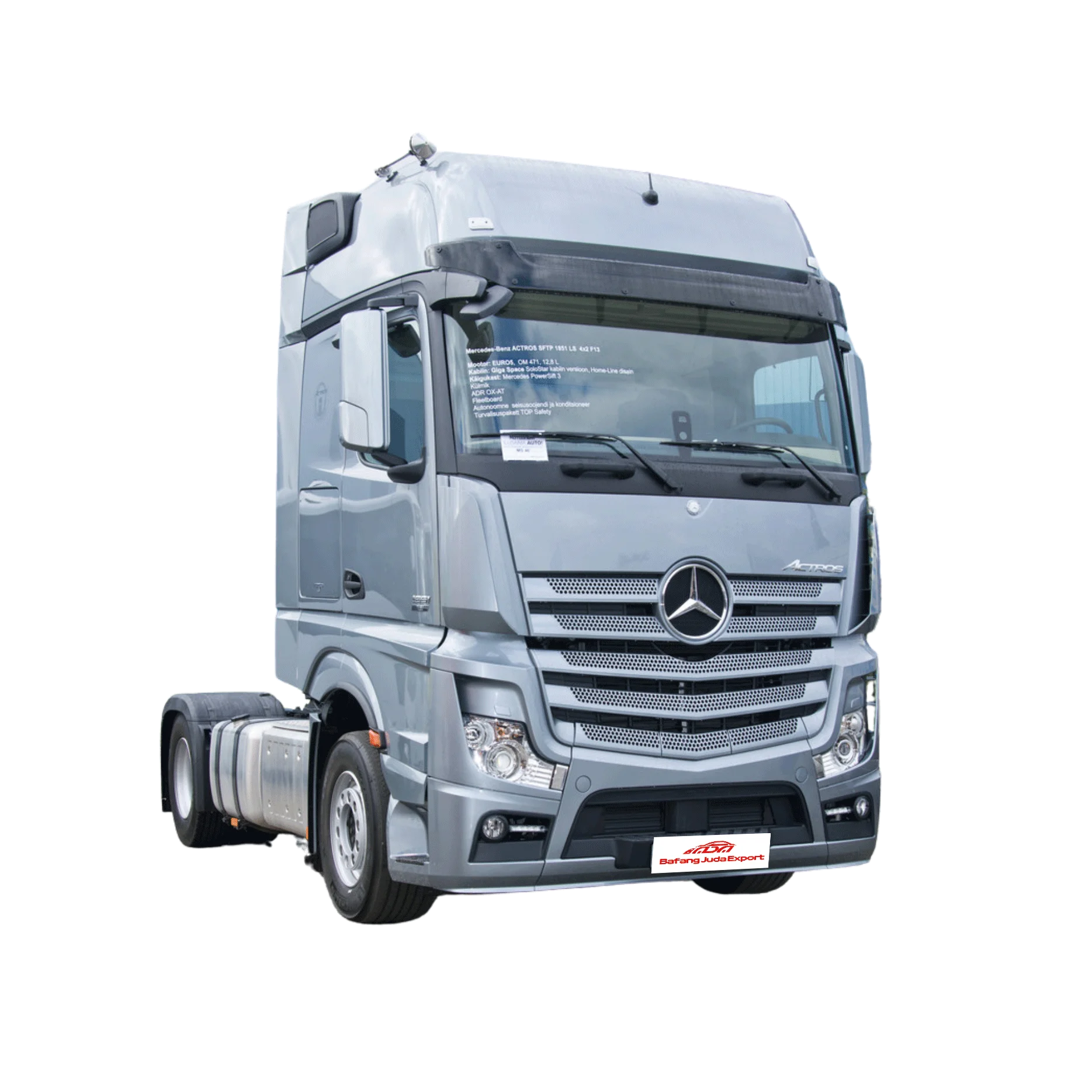 Mercedes-Benz Actros ダンプトラック シルバー Mercedes-benz Actros Trucks for Sale - Euro 6 Compliance