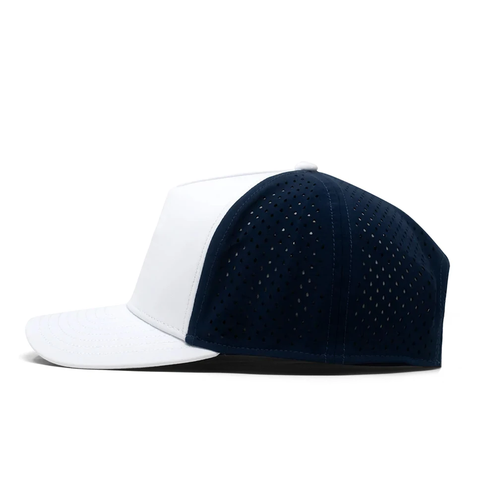 Luxury Oem Fitted Sports Baseball Cap Gorras 5 Panel Cap Laser Cut