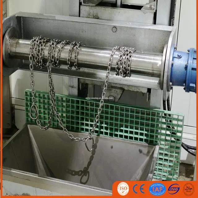 Cattle slaughter line hydraulic peeling machine automatic skin changing machine