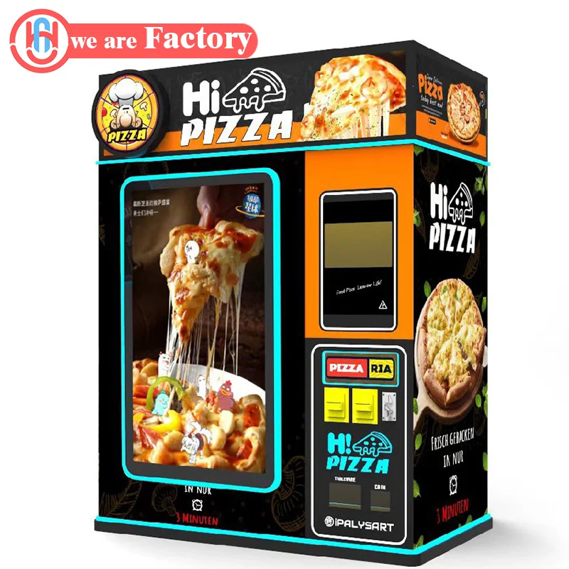 Automatic Hamburger Vending Machines Robot Fast Food Hot Dog Vending Machine Burger Vending Machine Best Seller
