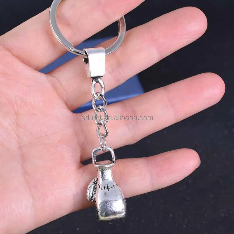 Customized Key Ring with Mini Boxing Gloves - Perfect Gift