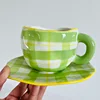 Green checkered