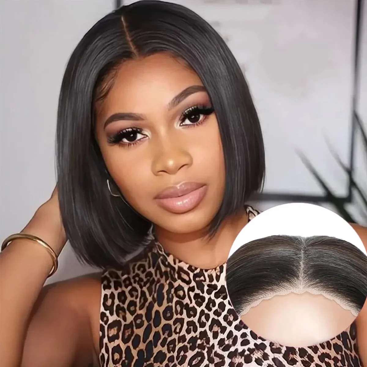 Parrucca bob capelli veri 6x6 lace closure glueless per donna_voghion.com