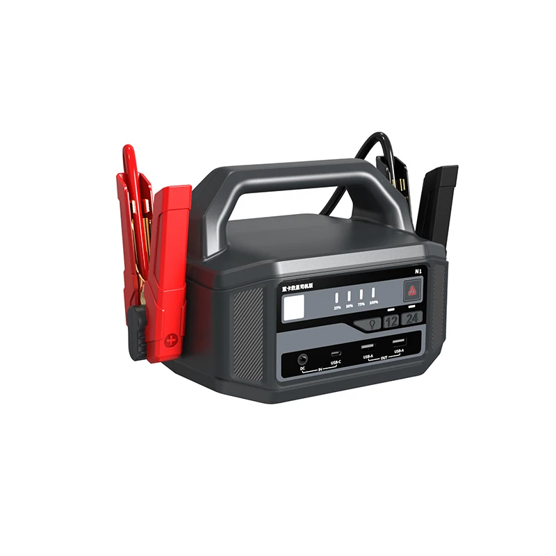 122500mAh Jump Starter 24V Multi-Function Portable Car Jump Starter Lithium Battery Booster for Car