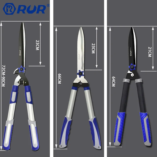 Lightweight 65 Manganese Steel Hedge Shear With Comfortable Grip Rubber Handle Buy Hedge Shear
