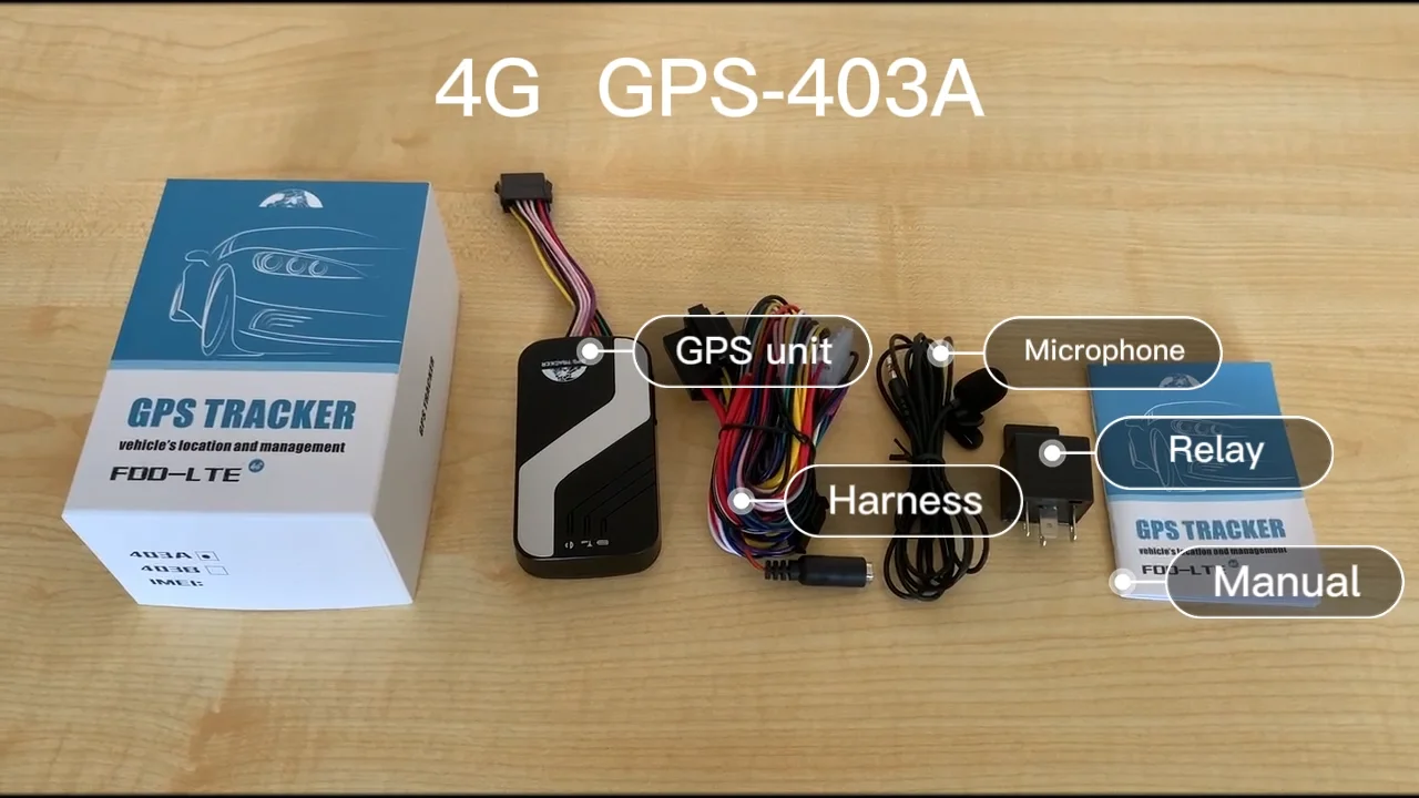 Cobanlocalizador Gps Con Software Para Coche,Rastreador 4g 403a Para Aplicación Móvil Android
