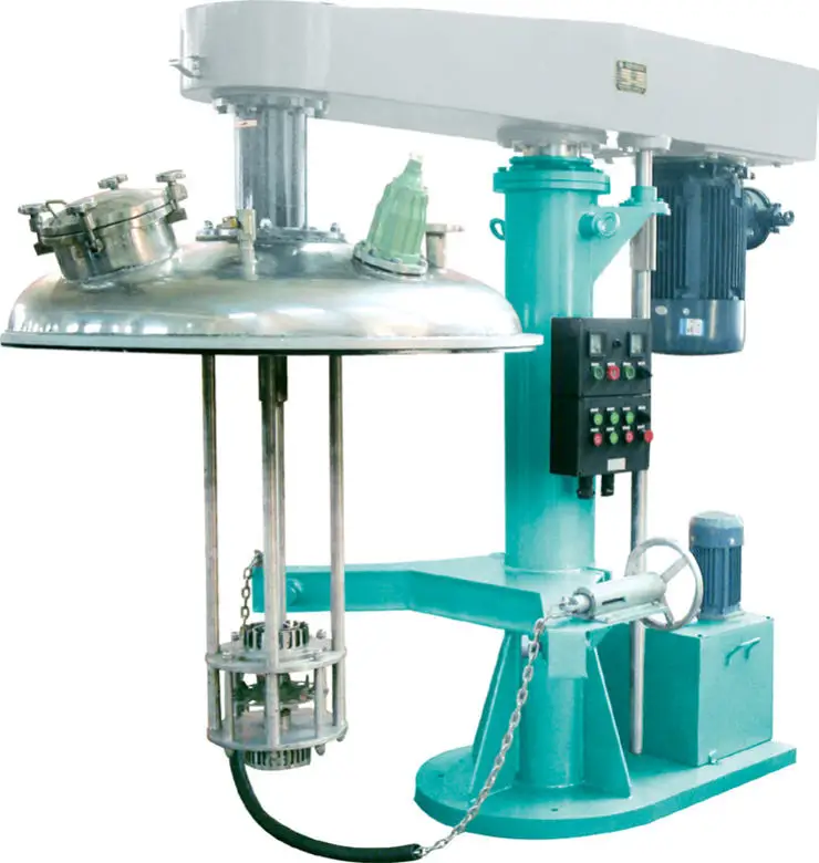 TGM Machine hydraulic lifting emulsifying mixer for Coating,ink,pesticide,paper industry emulcification