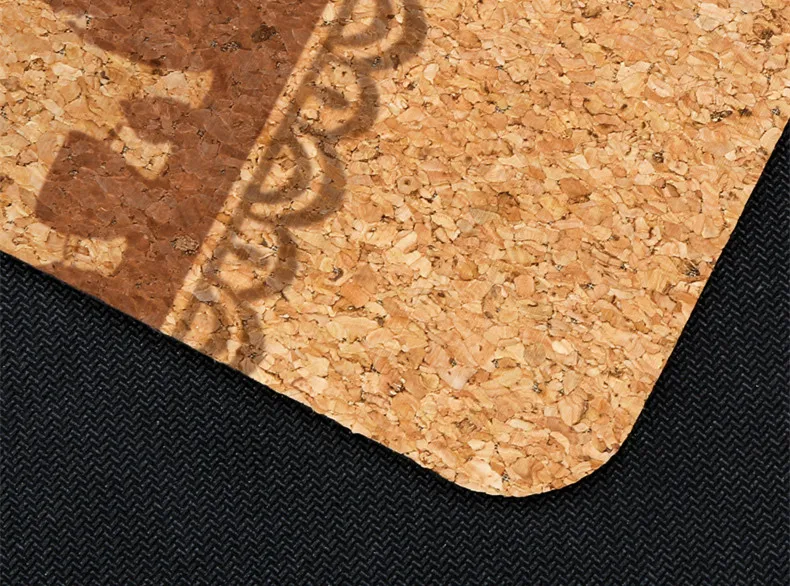 Meiyee хорошее качество Nr резиновый пробковый коврик для йоги