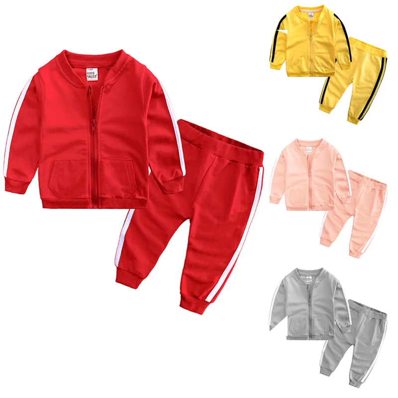 Спортивный костюм на молнии для маленьких мальчиков; оптовая продажа; Эксклюзивная одежда для маленьких мальчиков 2 лет