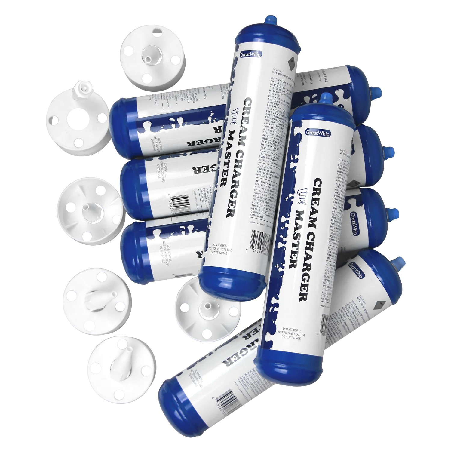 Greatwhip 580g N2o Gaz Smart Whip Nitrous Oxide N2o Cream Chargers