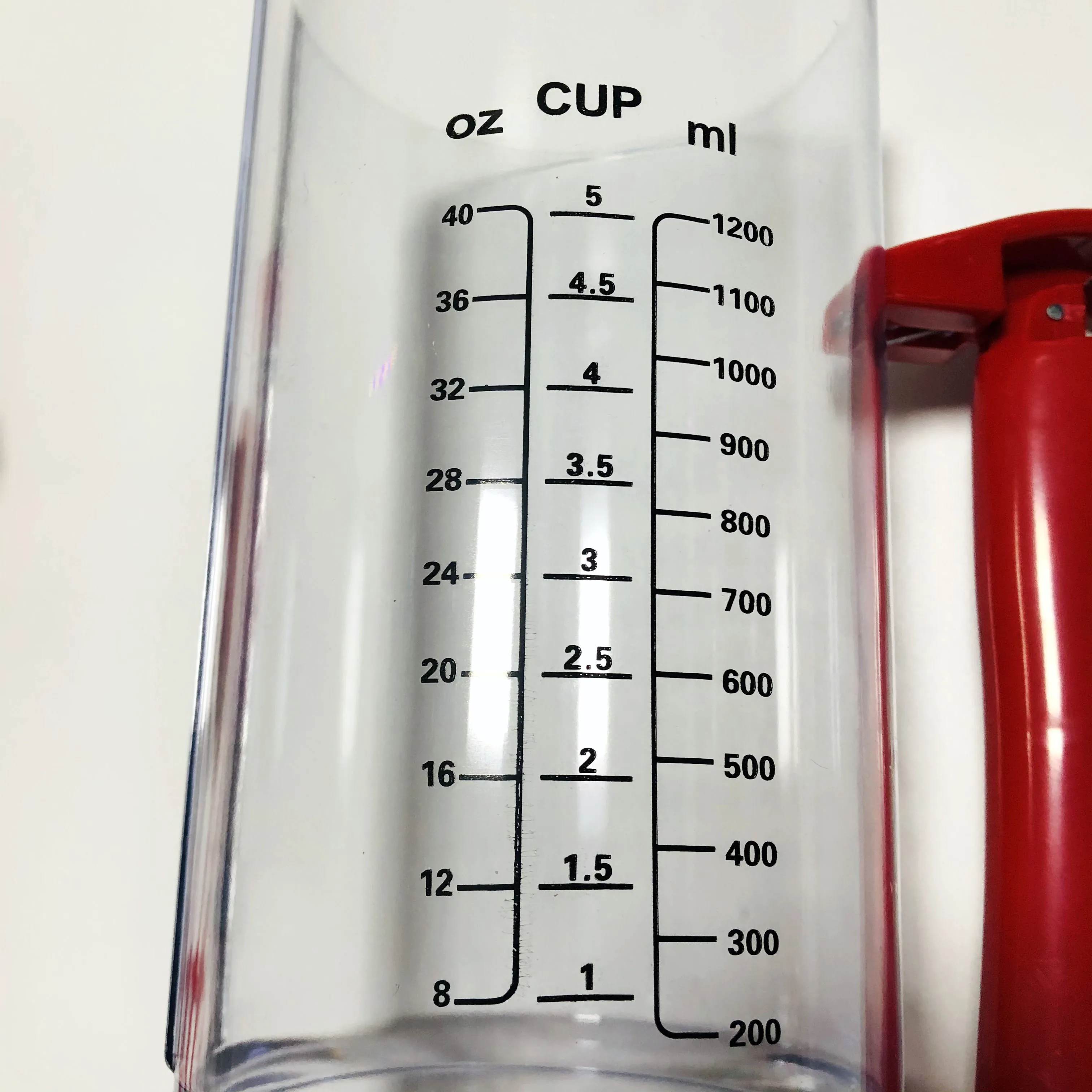 Plastic Kitchen Automatic Funnel Cake Cream Mix Pancake Muffin Cupcake Electric Batter Dispenser