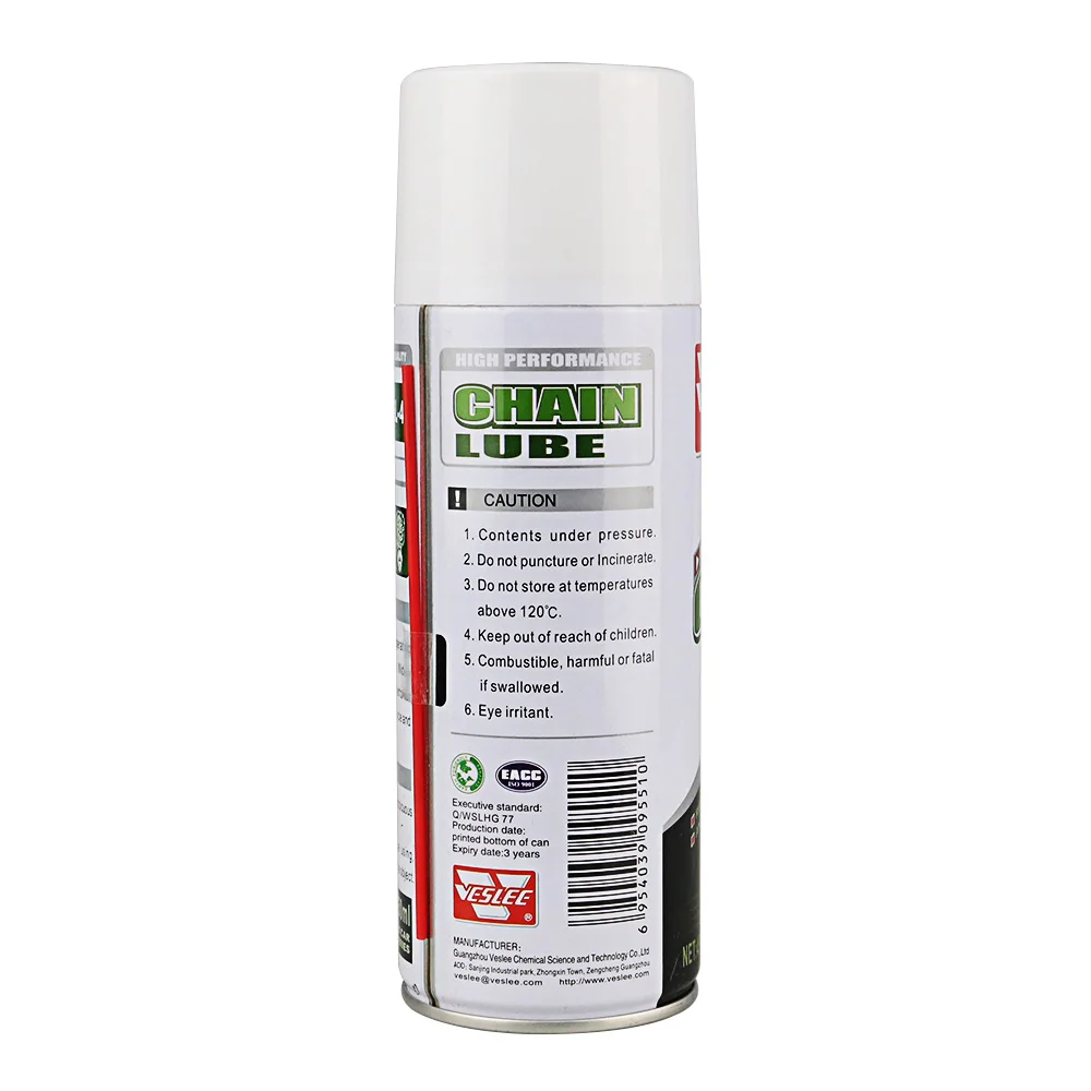 VESLEE Sample Available Lubricant Motorcycle and Car Chain Lube Spray