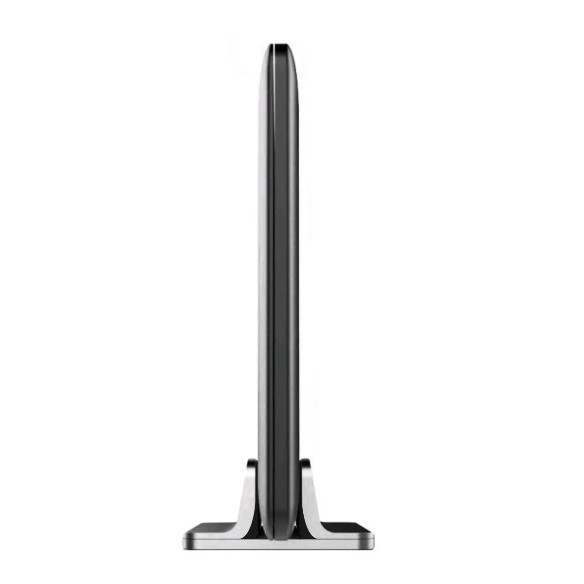 Vertical Metal Portable Laptop Stand Aluminium Vertical For Macbook Vertical Dock Stand