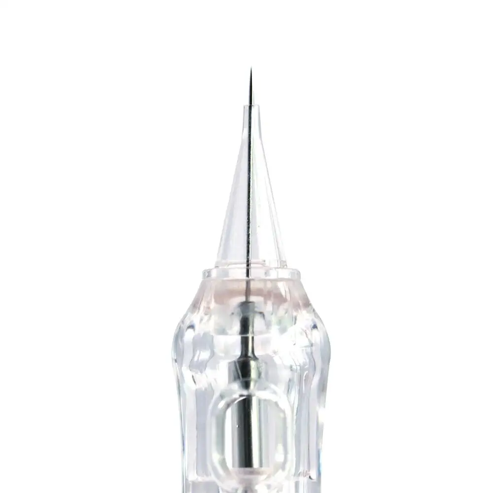 15 Pcs Goochie A8 Permanent Makeup Machine Replace Needle Cartridge R1R3 R5 F5