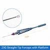 Pinza a membrana dritta (con piattaforma) 23G