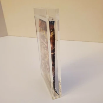 CUSTOM Acrylic Booster Pack Display Case Protector with Magnetic Top