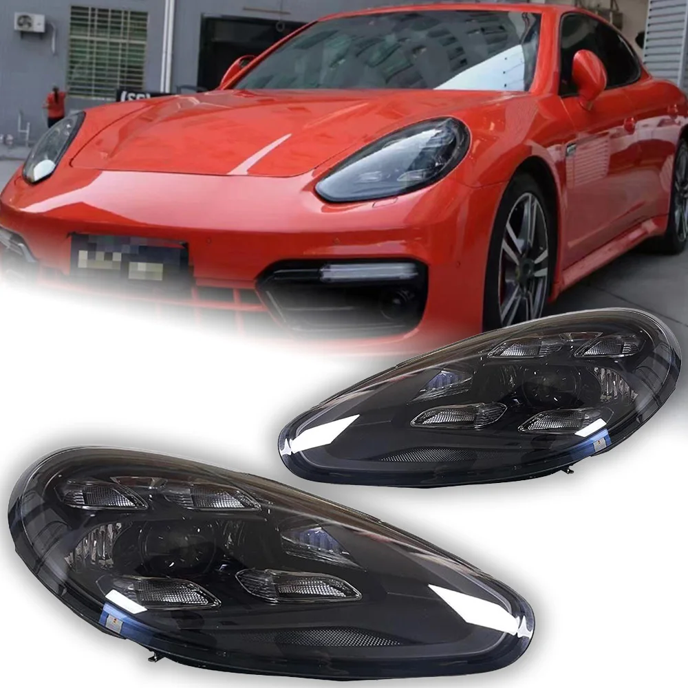 ポルシェ パナメーラ 970 LED ヘッドランプ 10000lm 6000K 自動車用品