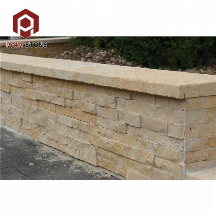 High Quality Exterior Limestone Wall Cladding Competitive Price Beige Natural Limestone Wall Tile for Sale