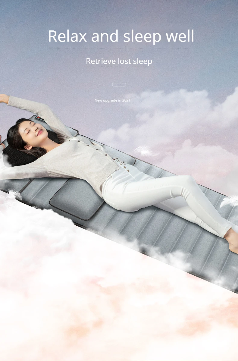 Vibrating Electric Air Bag Stretching Body Massage Mattress Airbag