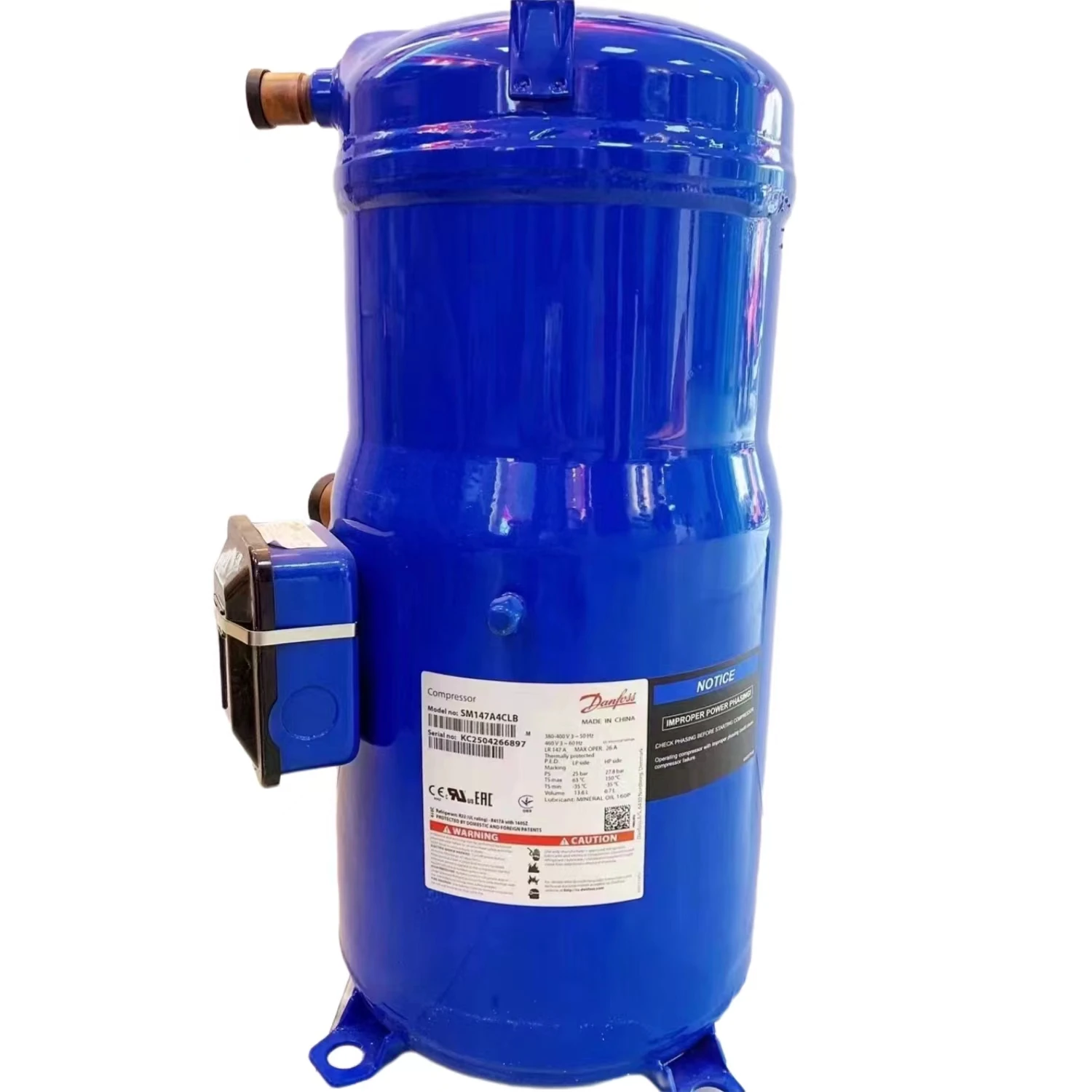 CH290A4BBA CH290A4ABA Commercial Air Conditioning Freezer Refrigeration 25HP Piston Scroll Compressor JB2503794228
