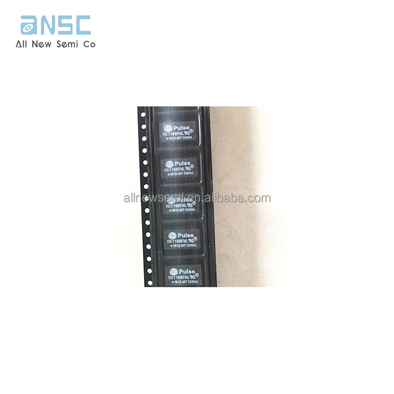 Hot sale Original HX1198FNL Pulse Transformer 350uH LAN 10/100 Base -T Pulse Transformer Transmitter 1CT Receiver Surface Mount