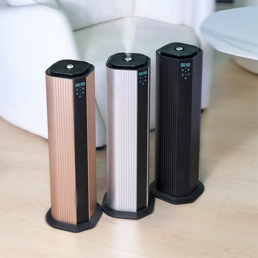 CNUS S3000TF HVAC Large Area Automatic Spray Fragrance Aromatherapy Oil Aroma Scent Diffuser Machine System Tower 1000ml
