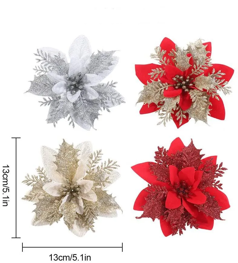 Wholesale Flower Garland Artificial Christmas Wreaths Material For