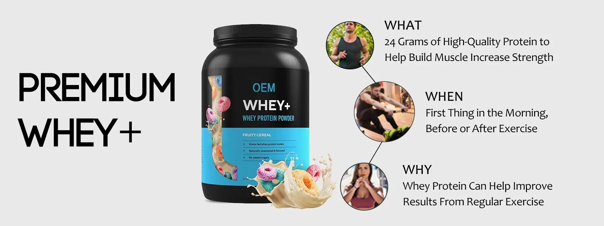 No Retail Oem Only Whey Protein Isolate Powder Custom Gold Standard ...