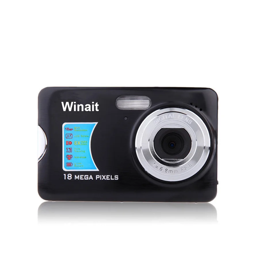 Max 18 Mega Pixel Digital Camera for Home Use | Compact Design, HD