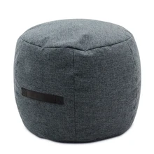 HStex Design Stool Foldable Round Pouff Stool Poef Footstool Lazy Sofa Bean Bag