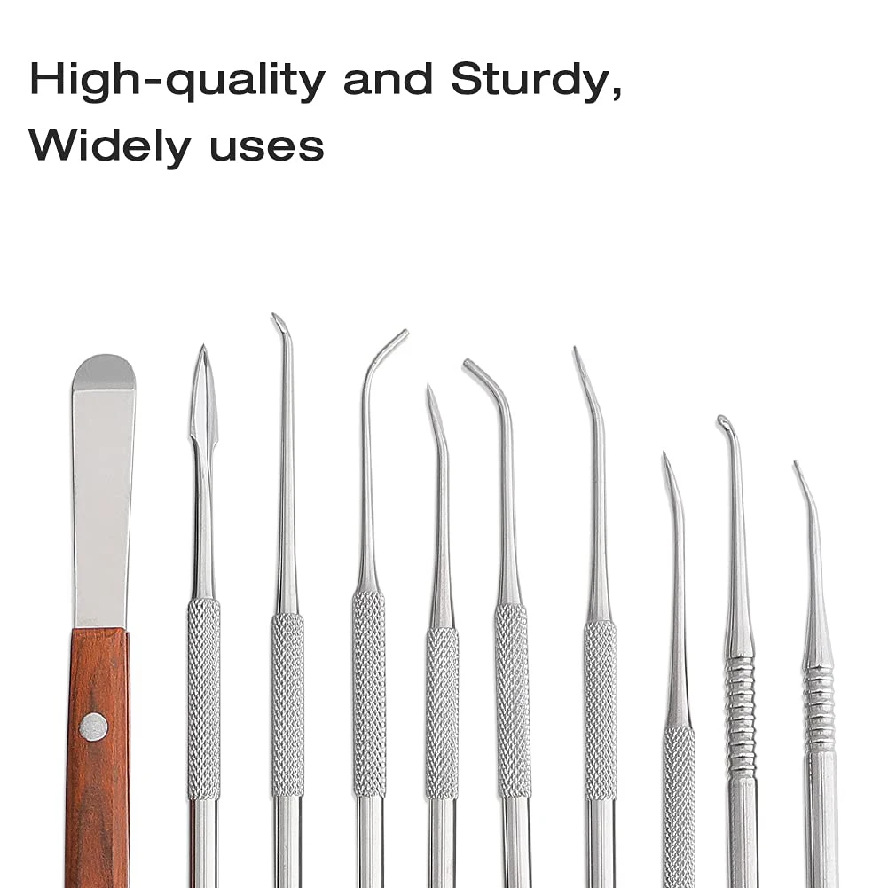 Metal Clay Sculpting Pottery Sculpture Tools Dental Waxing Instruments