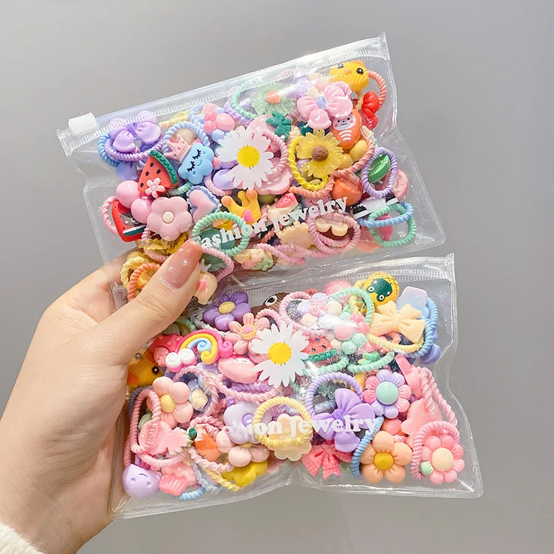 Video's over Wat is 14 PCS/Set Koreaanse Prinses Haarspelden Schattige Cartoon Regenboog Haarclips